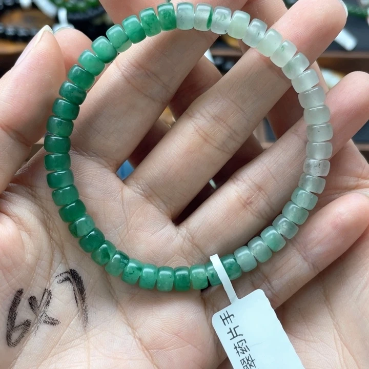 未镶嵌手链透闪石质玉