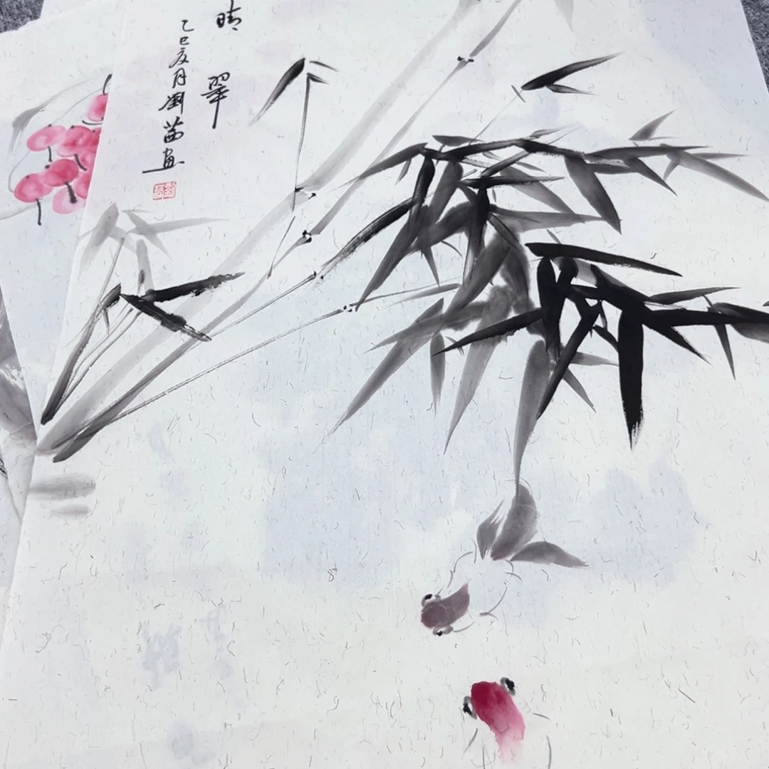 国画国画作品多次入选国内外展出