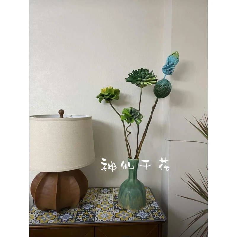 【手工干花】进口天然植物手工制作、放青松/神仙干花