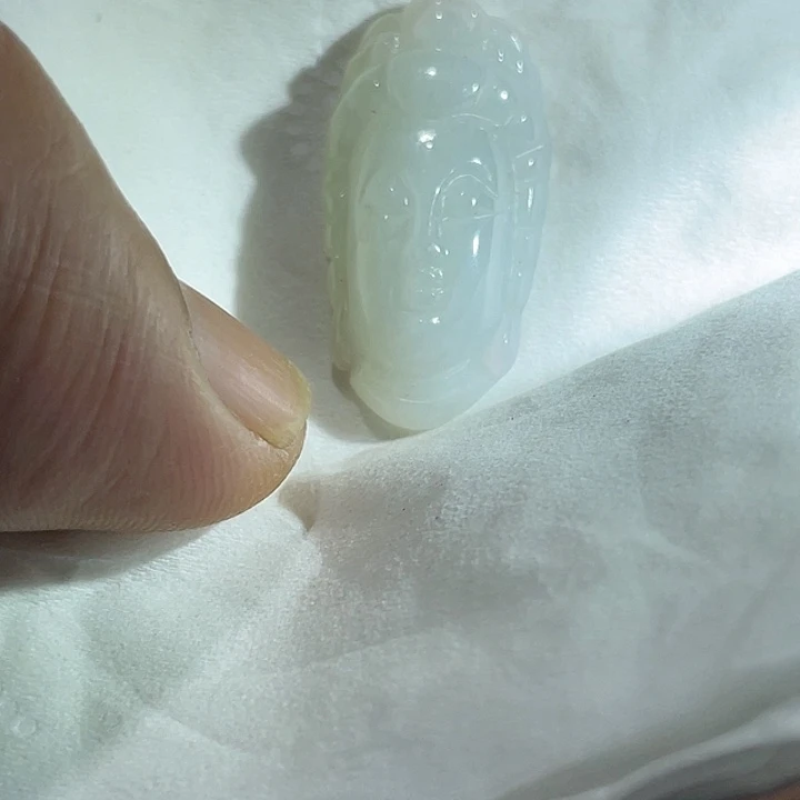 翡翠未镶嵌吊坠(不含链)出人头地