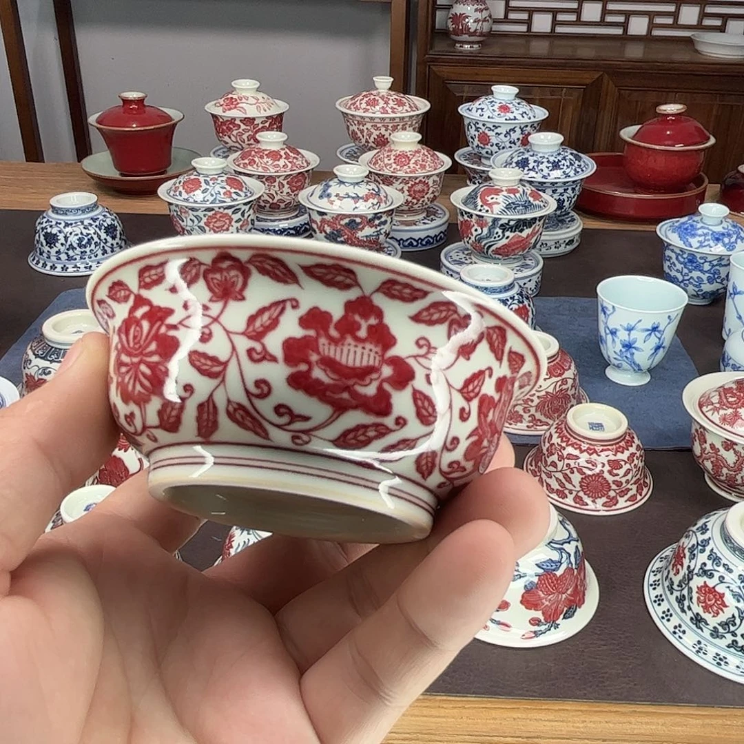 景德镇陶瓷青花釉里红