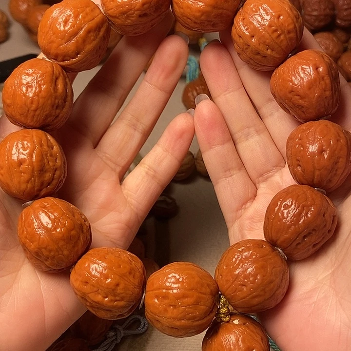 呆***鹅手串文玩核桃冬枣