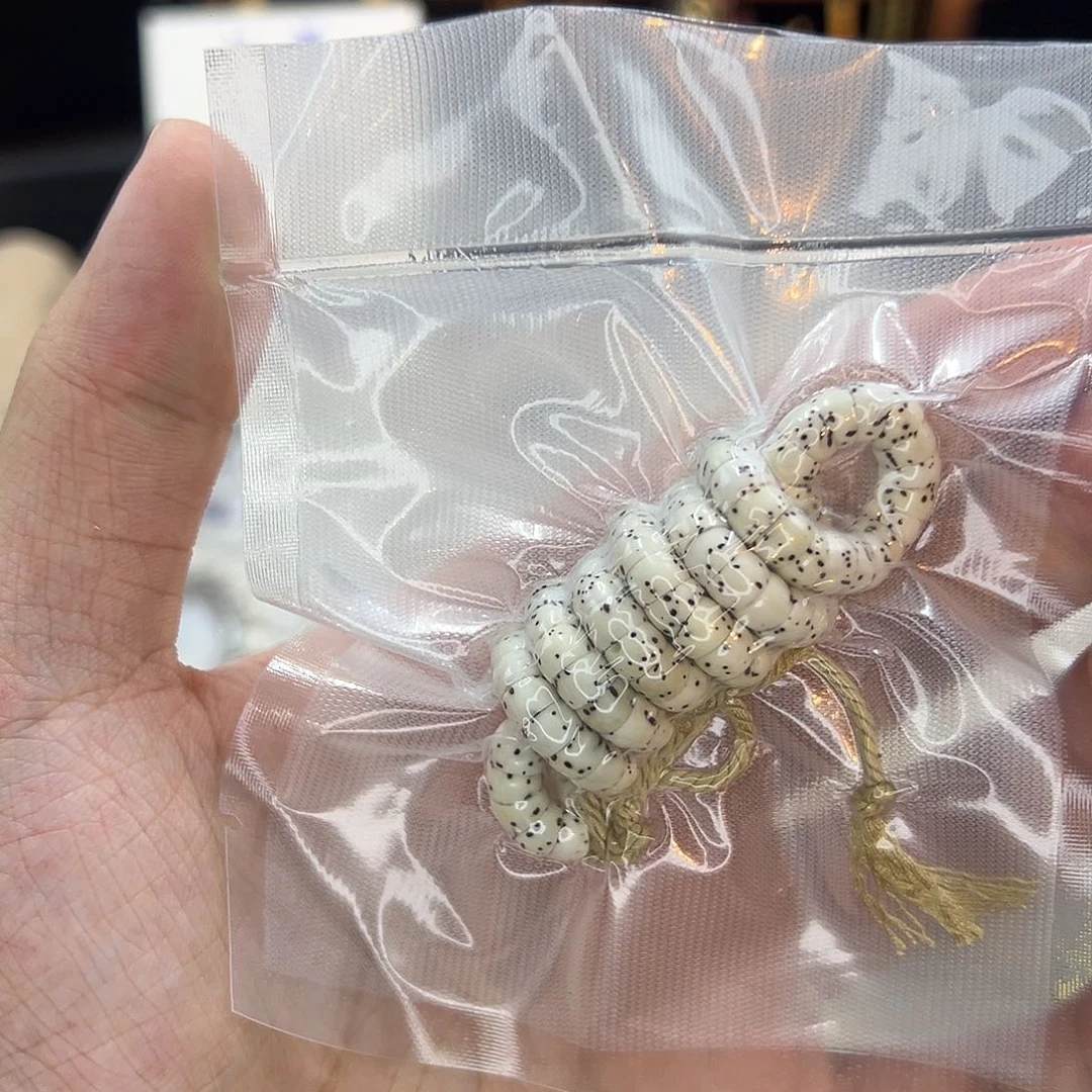 星月菩提手串k6mm大肠原生态原白一物一图