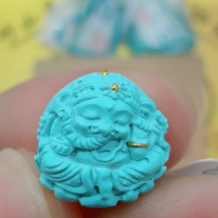 绿松石未镶嵌配饰