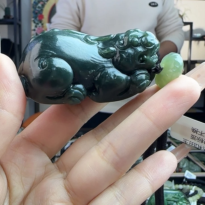 和田玉未镶嵌吊坠(不含链)多样性发货拍一发一