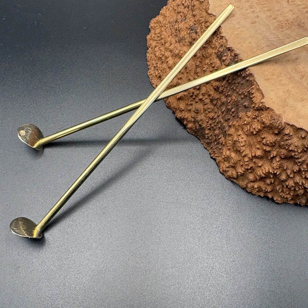 手工烟斗压棒-定制款斜坡压棒合金材质