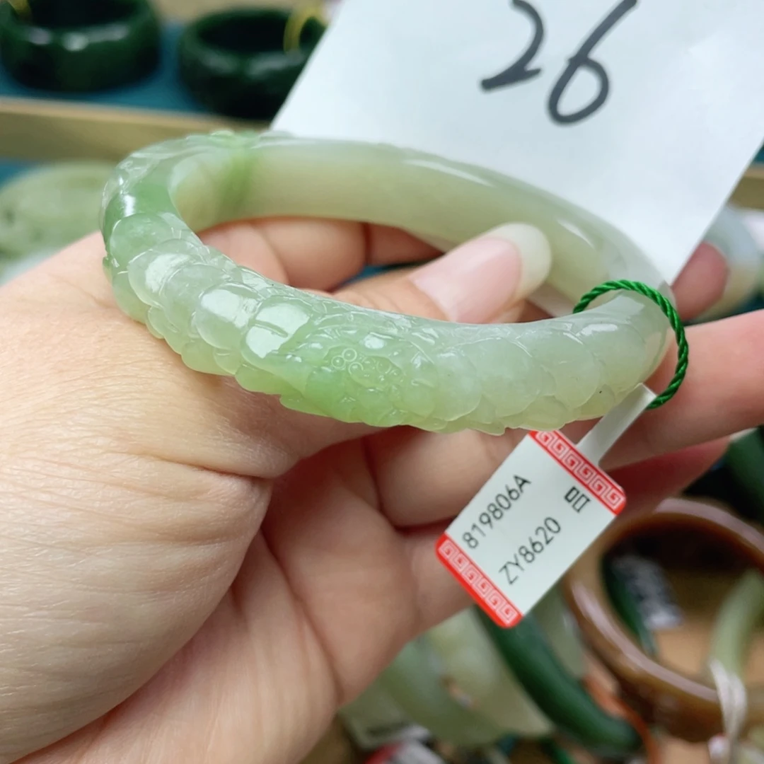 未镶嵌手镯和田玉圈口55