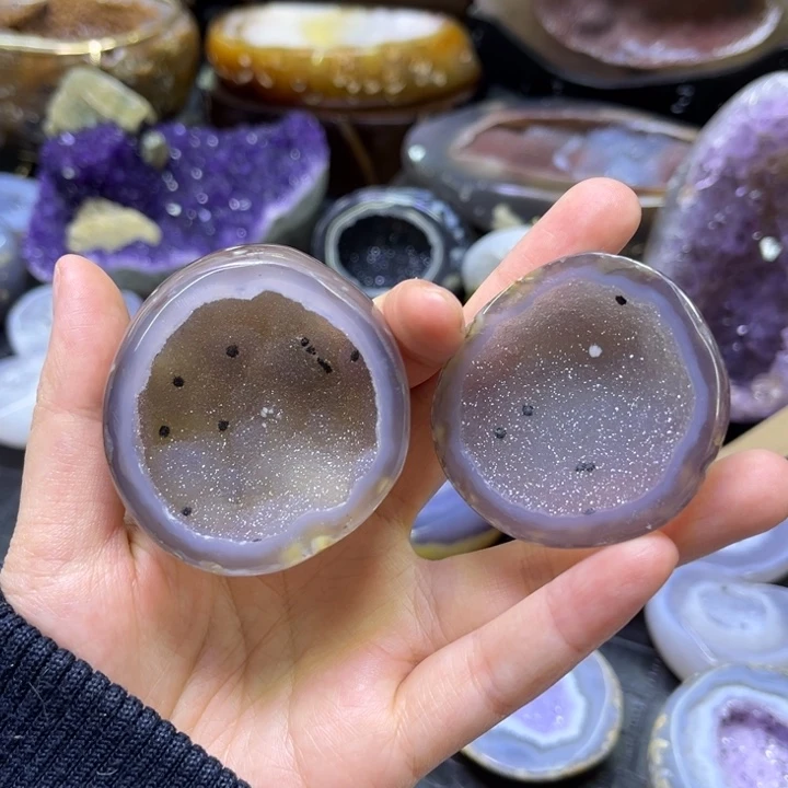 珠宝半成品水晶未镶嵌