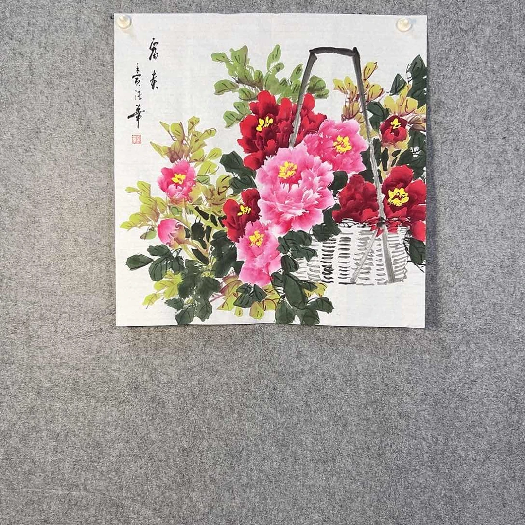 国画155 花鸟在此鸣叫的日子