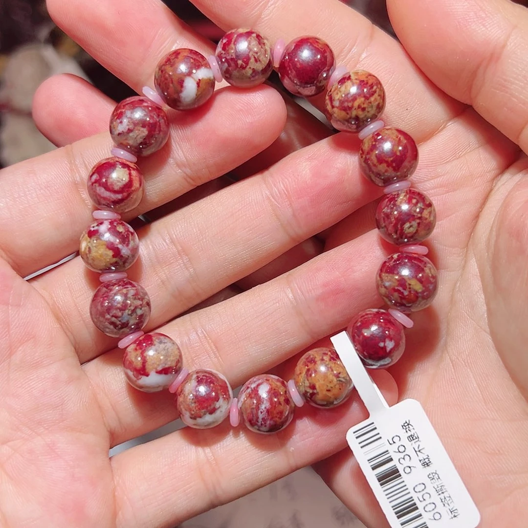 天然辰砂天然朱砂手串