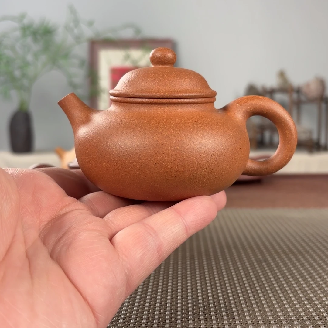 紫砂茶壶黄龙山原矿紫砂壶