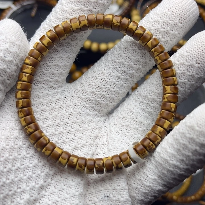 紫金鼠手串纯肉鼠尖火焰纹药片7尺精工暴力归圆