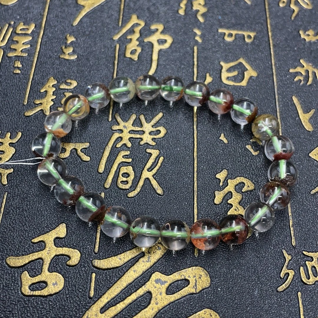 BY0627FLSF标018 北玉精选 水晶手串