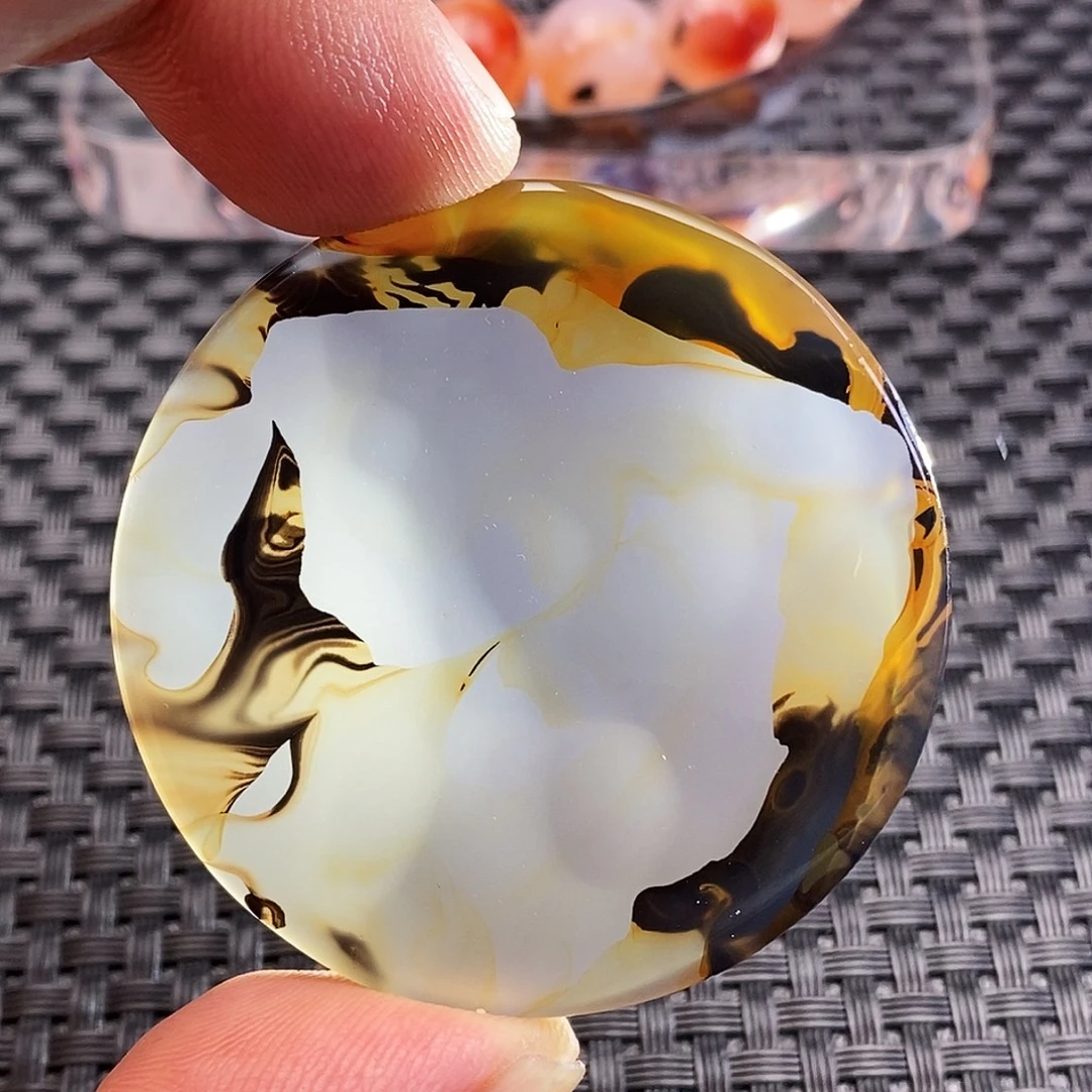 玛瑙/玉髓未镶嵌吊坠(不含链)53