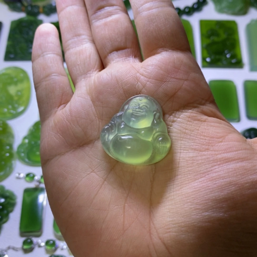 【闪购商品】未镶嵌蛇纹石玉颈饰