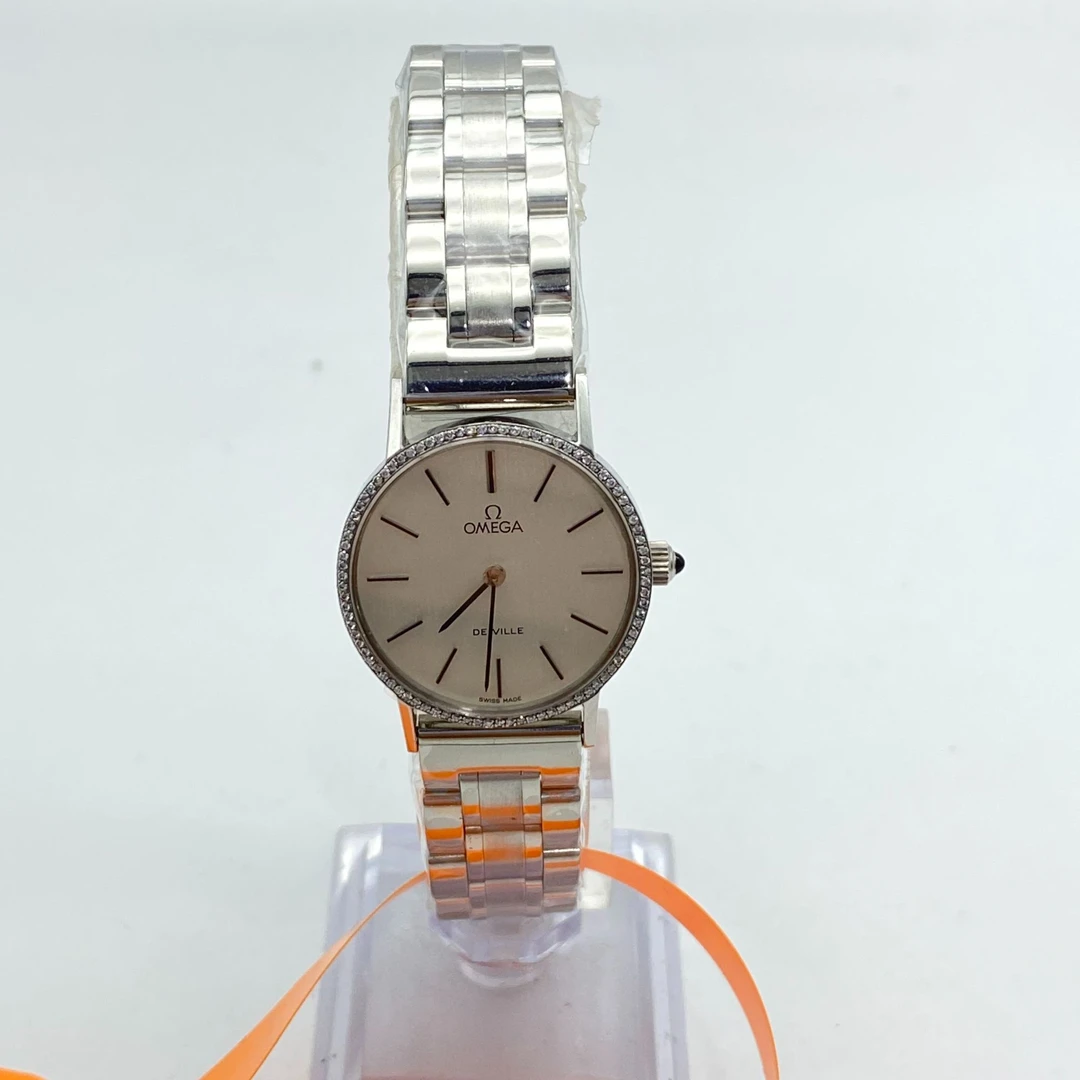 95新 Omega/欧米茄 碟飞系列、24MM、机械、后镶钻