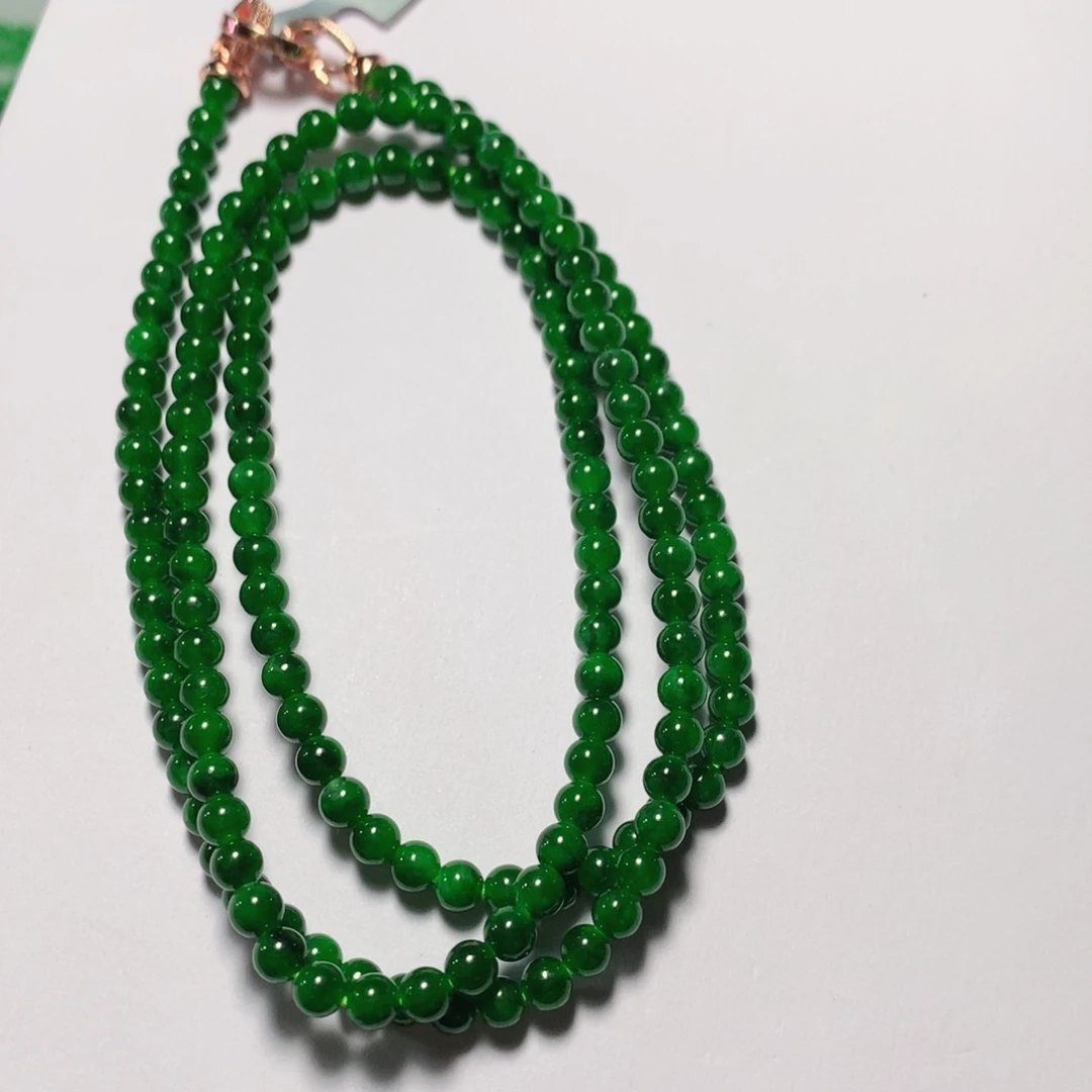 翡翠未镶嵌颈饰缅甸翡翠