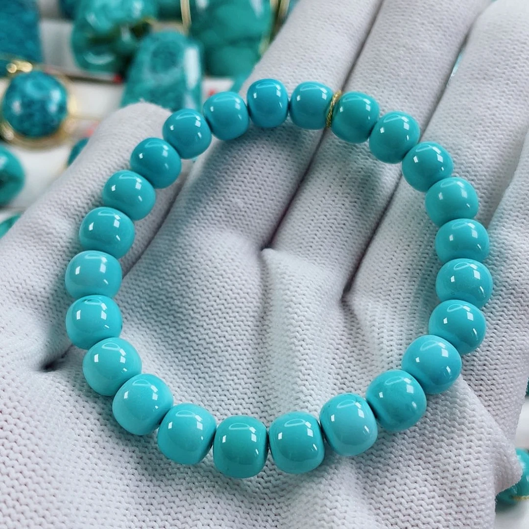 绿松石未镶嵌颈饰