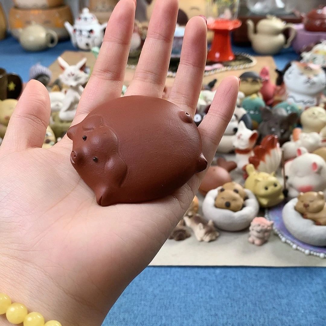 紫砂茶宠手工制作
