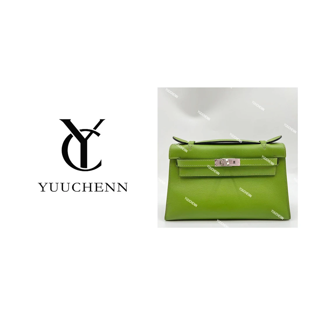 YUUCHENN【手工定制】22cm原创设计高定真皮包 HH4004