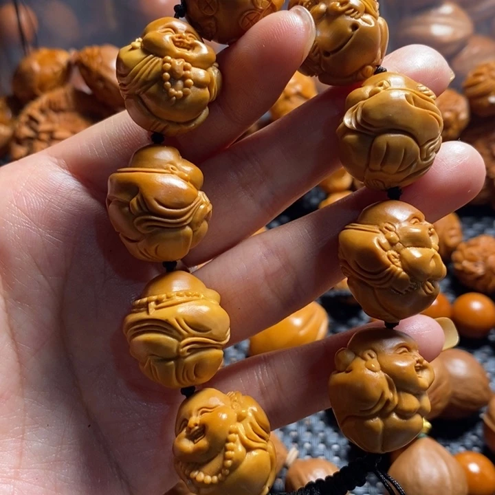 橄榄核吊坠八大弥勒