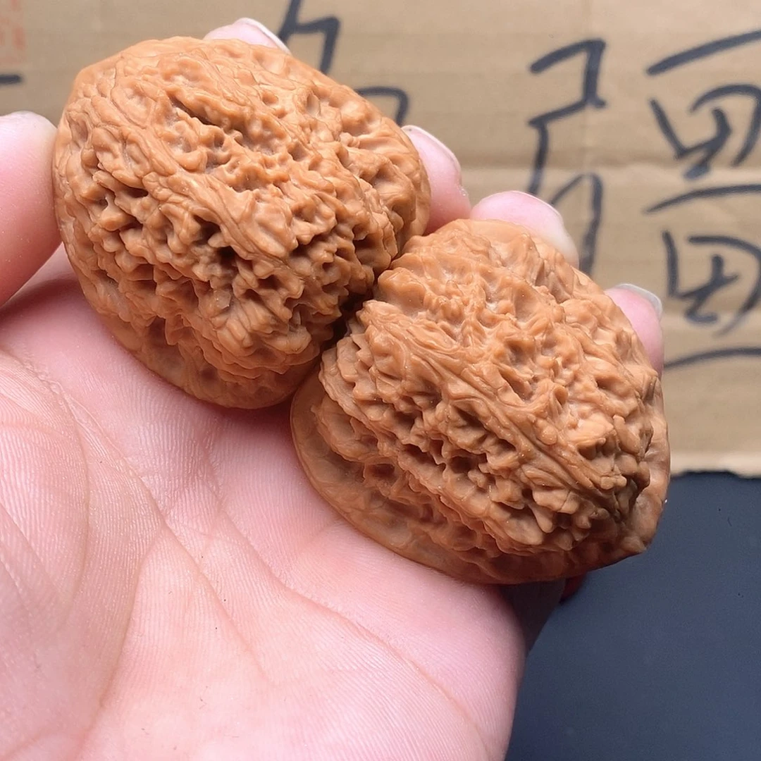 把件文玩核桃三角疆42