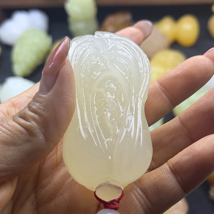 金***说大理石磁石昆仑玉石手把件