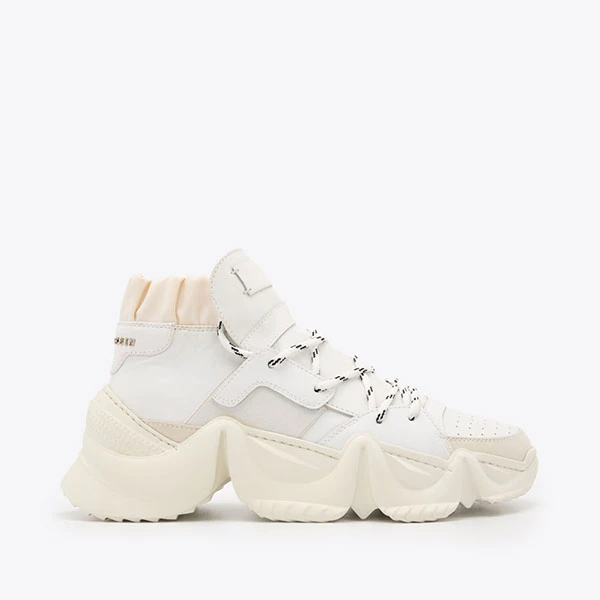 PHILIPP PLEIN PP牛皮革厚底男士运动高帮鞋A19SMSC2437PLE075N01