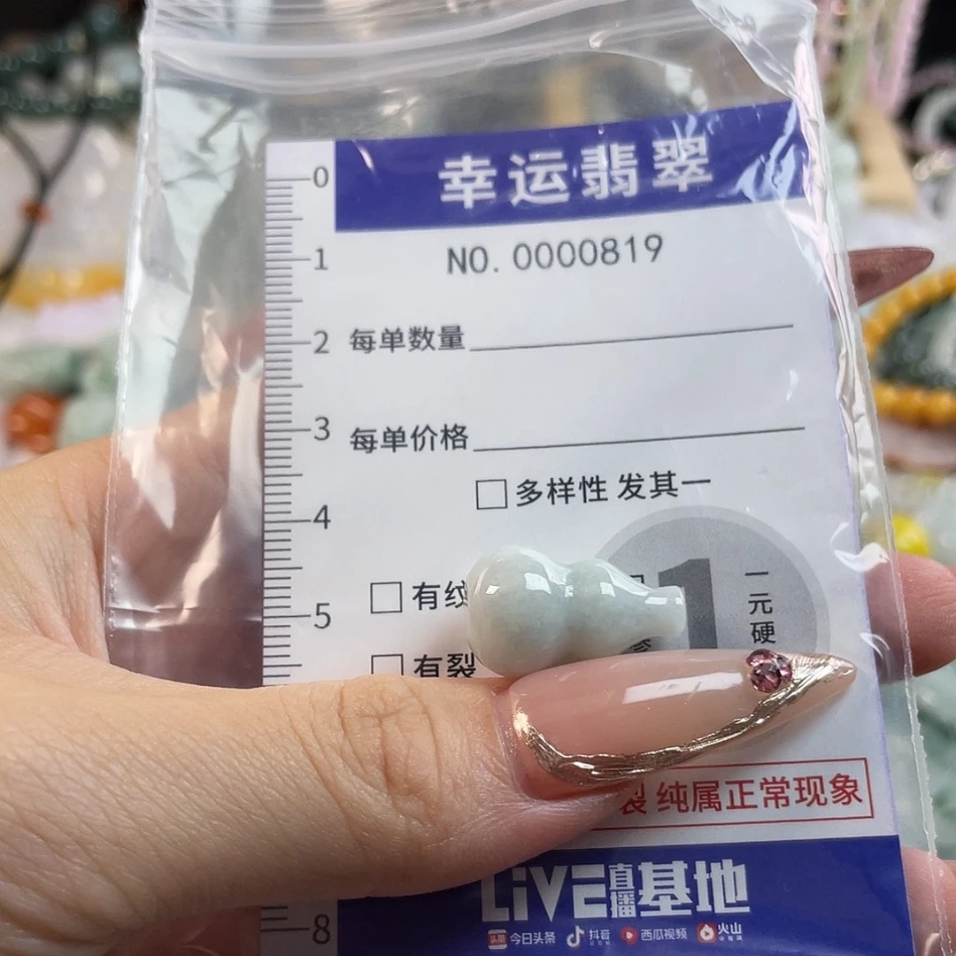 翡翠未镶嵌颈饰Hhh