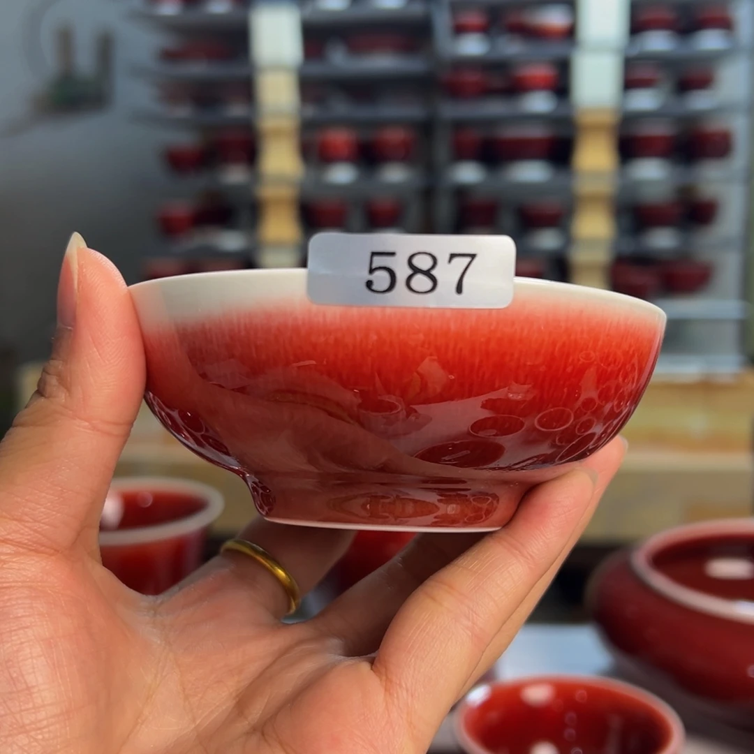 *****陶景德镇陶瓷郎红微瑕