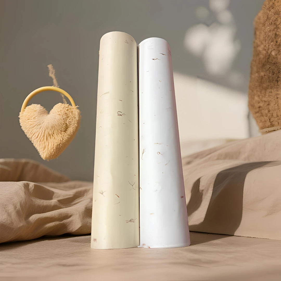 【红花长卷 1卷】35*20米红花长卷白色仿古色全生半生熟国画书法