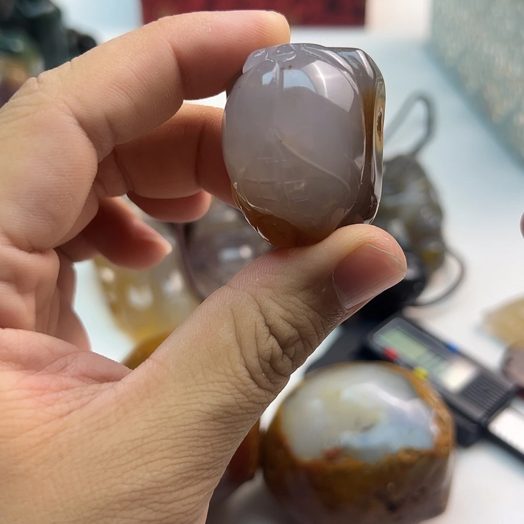 玛瑙/玉髓未镶嵌颈饰