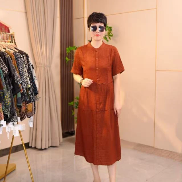 1235-47新款舒适时尚休闲连衣裙