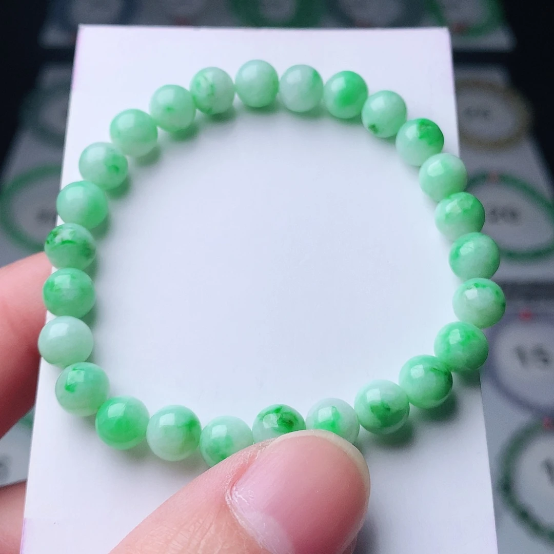 翡翠未镶嵌手链翡翠