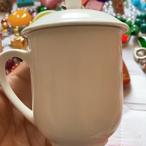 瓷片瓷器紫砂壶摆件