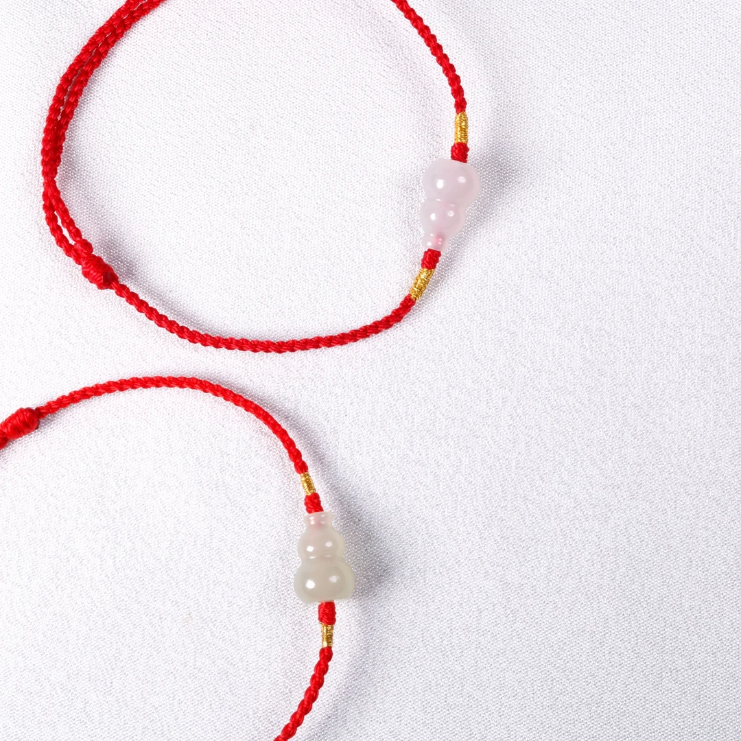 【飾上】 G11 和田玉青海料葫芦手链 多样性发其一1653纯手工编织