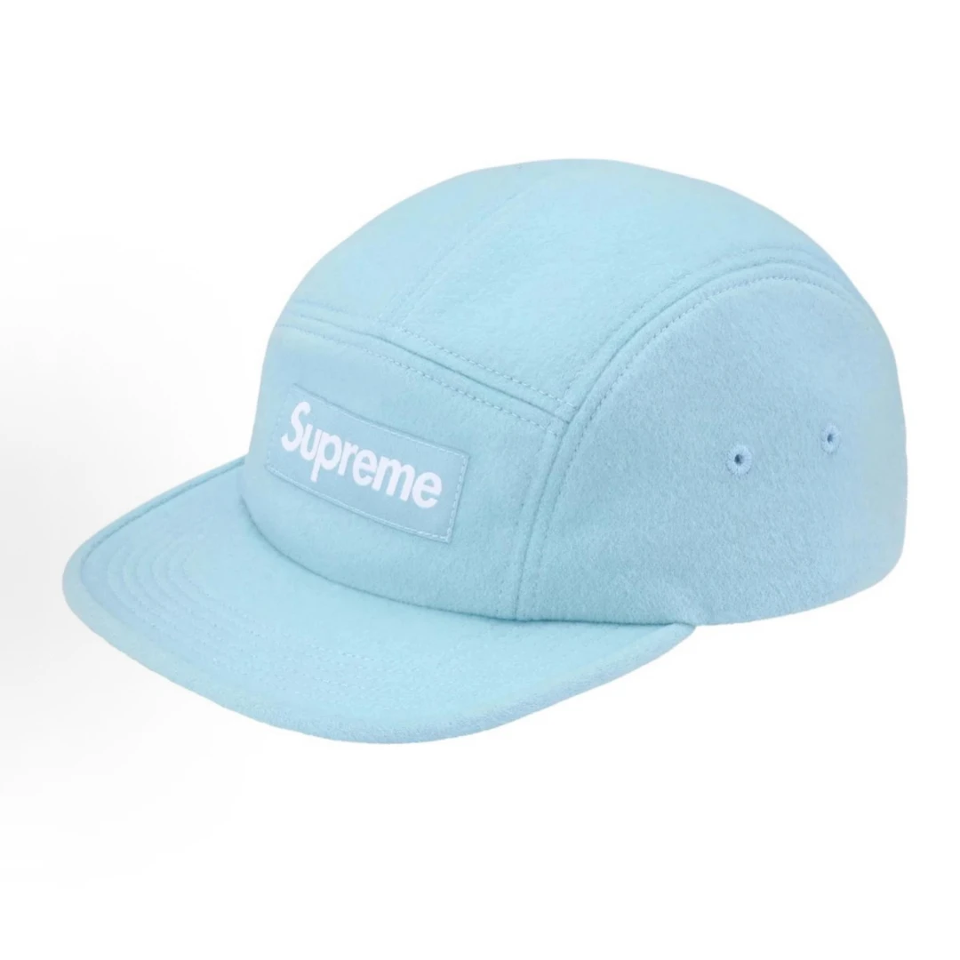 Supreme羊毛五片帽