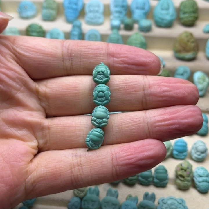 绿松石未镶嵌颈饰未镶嵌绿松石颈饰