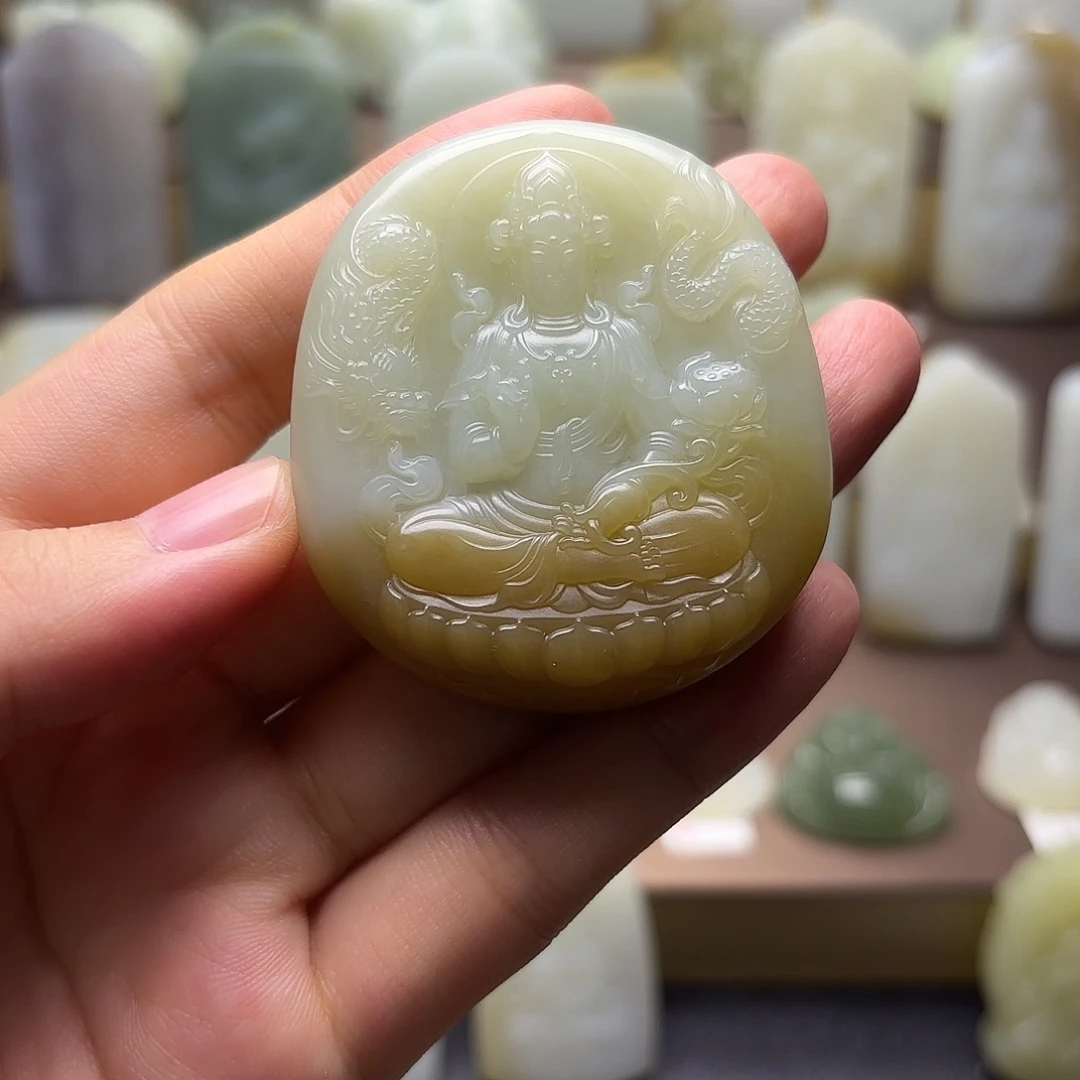 未镶嵌和田玉挂件