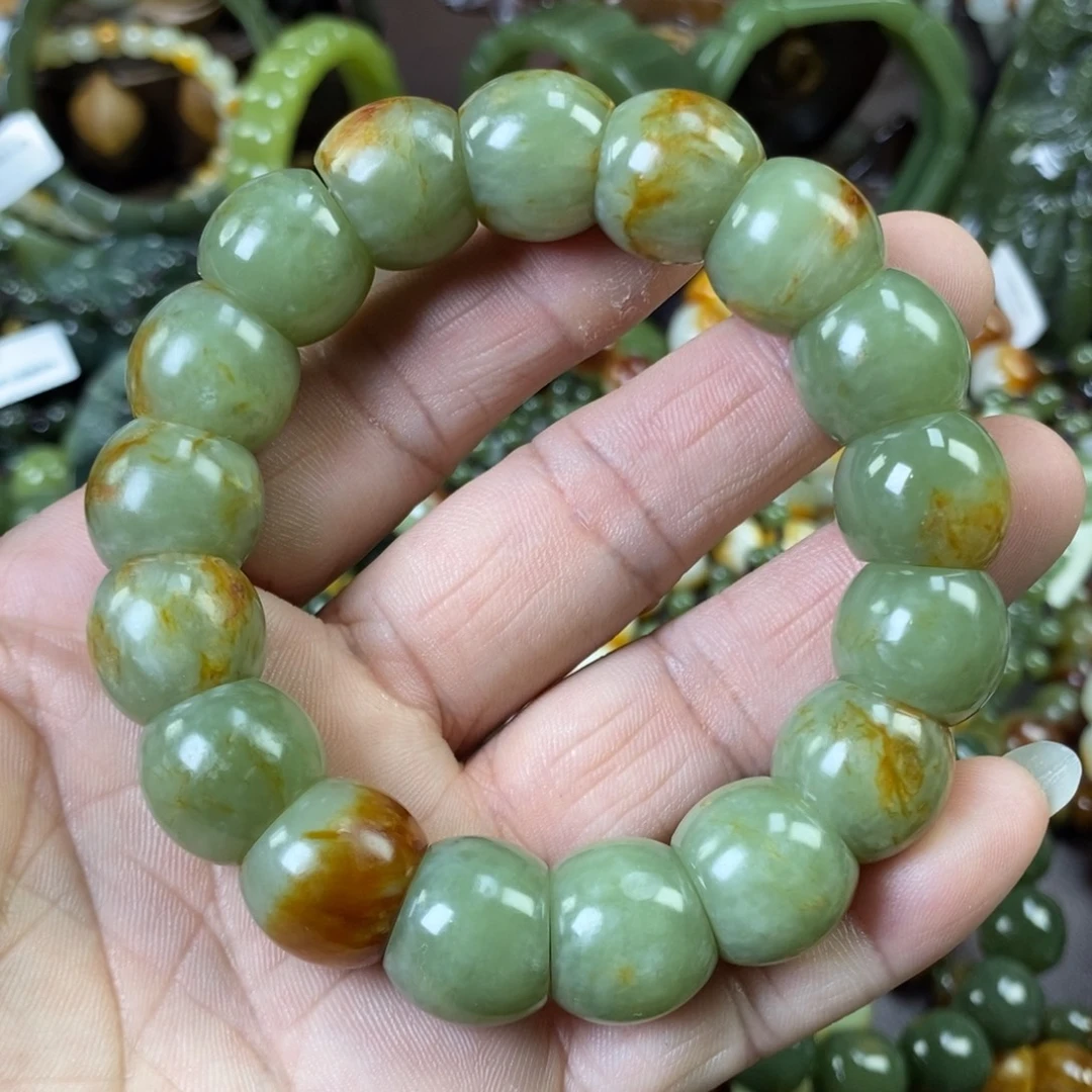 透闪石质玉未镶嵌手链