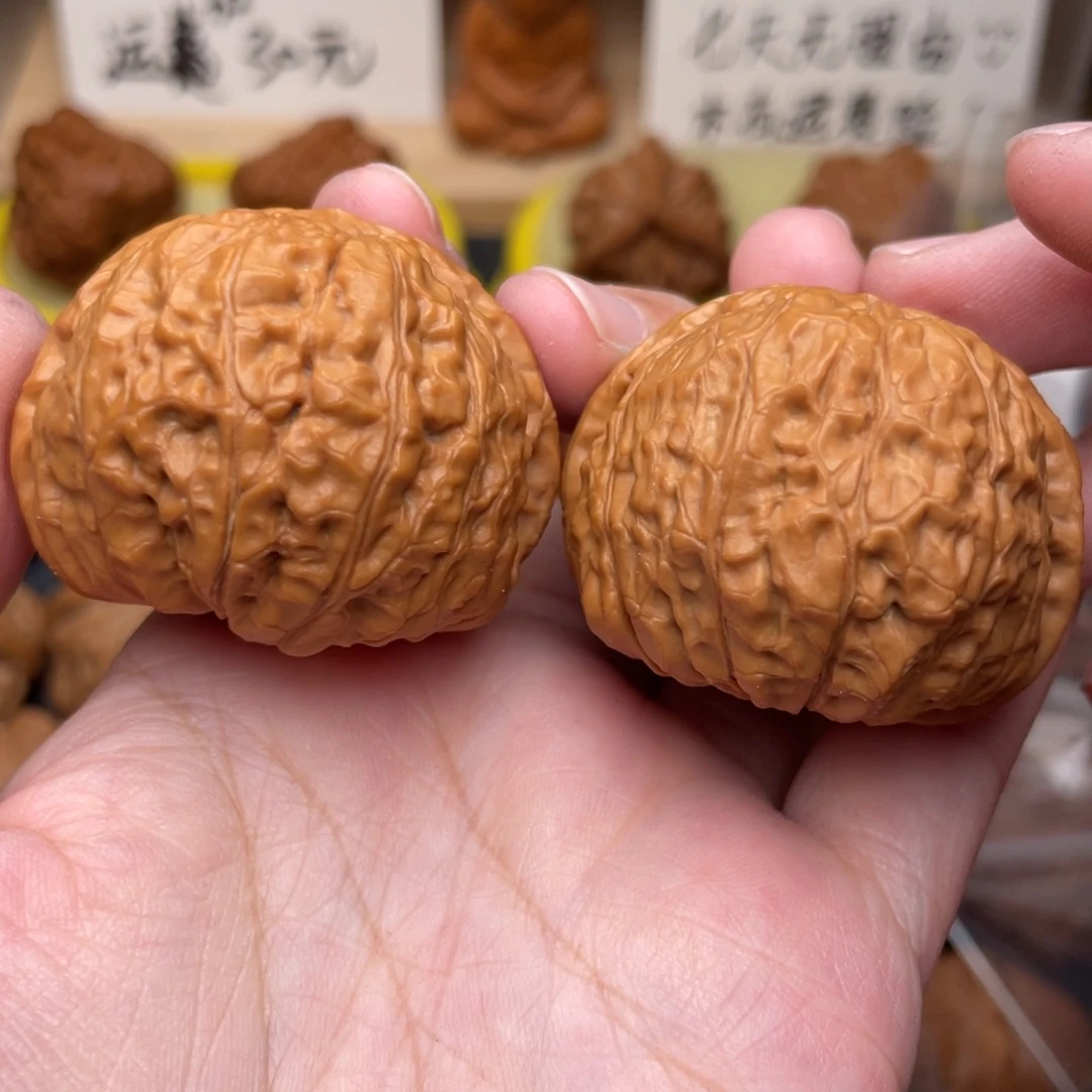 他***哥文玩核桃把件南瓜42