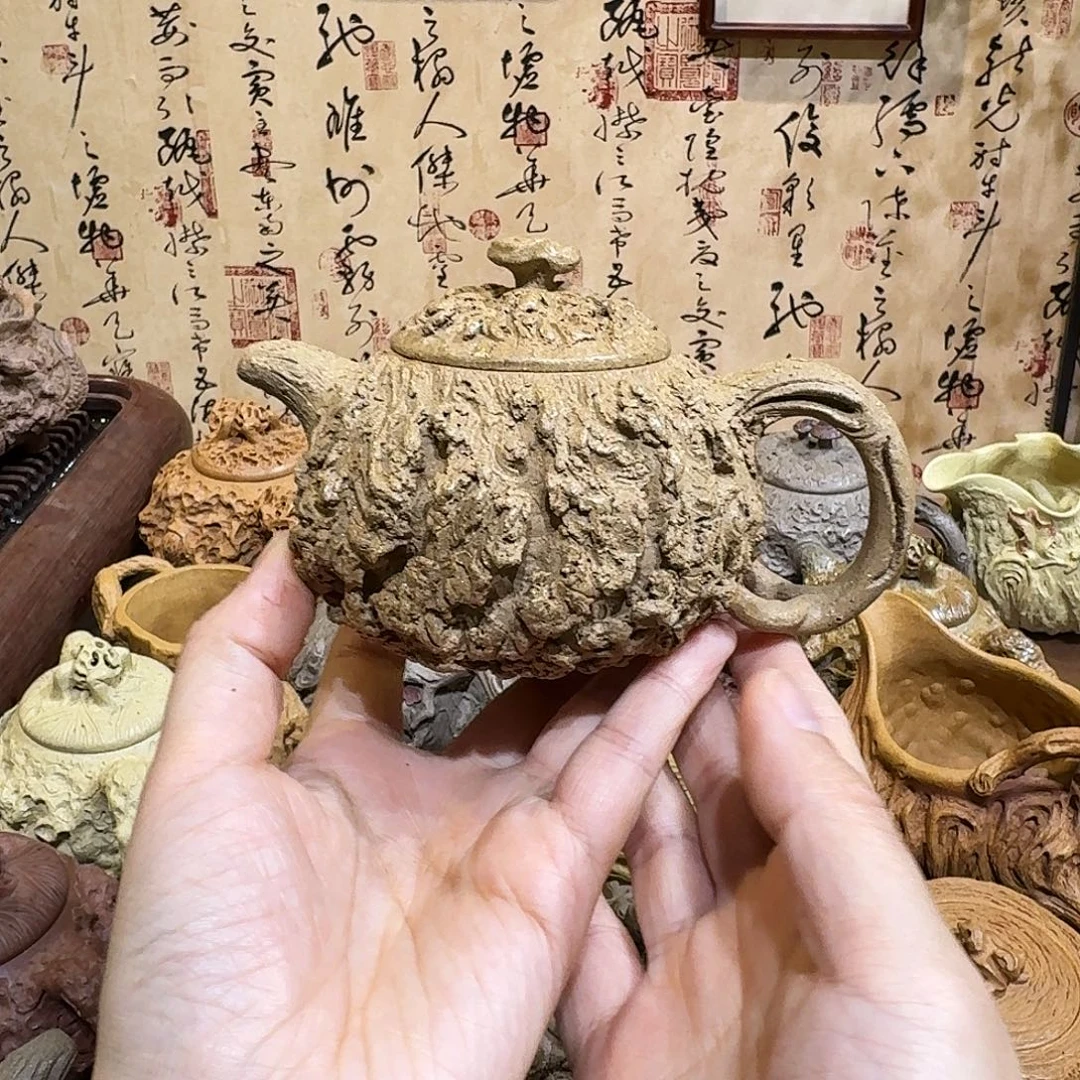 茶壶紫砂芝麻段供春