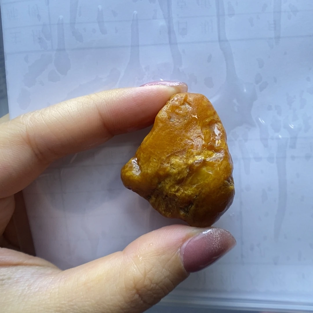 未镶嵌定制蜜蜡郎