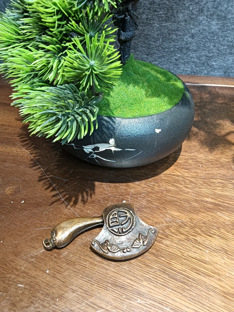 福财斧头复古摆件