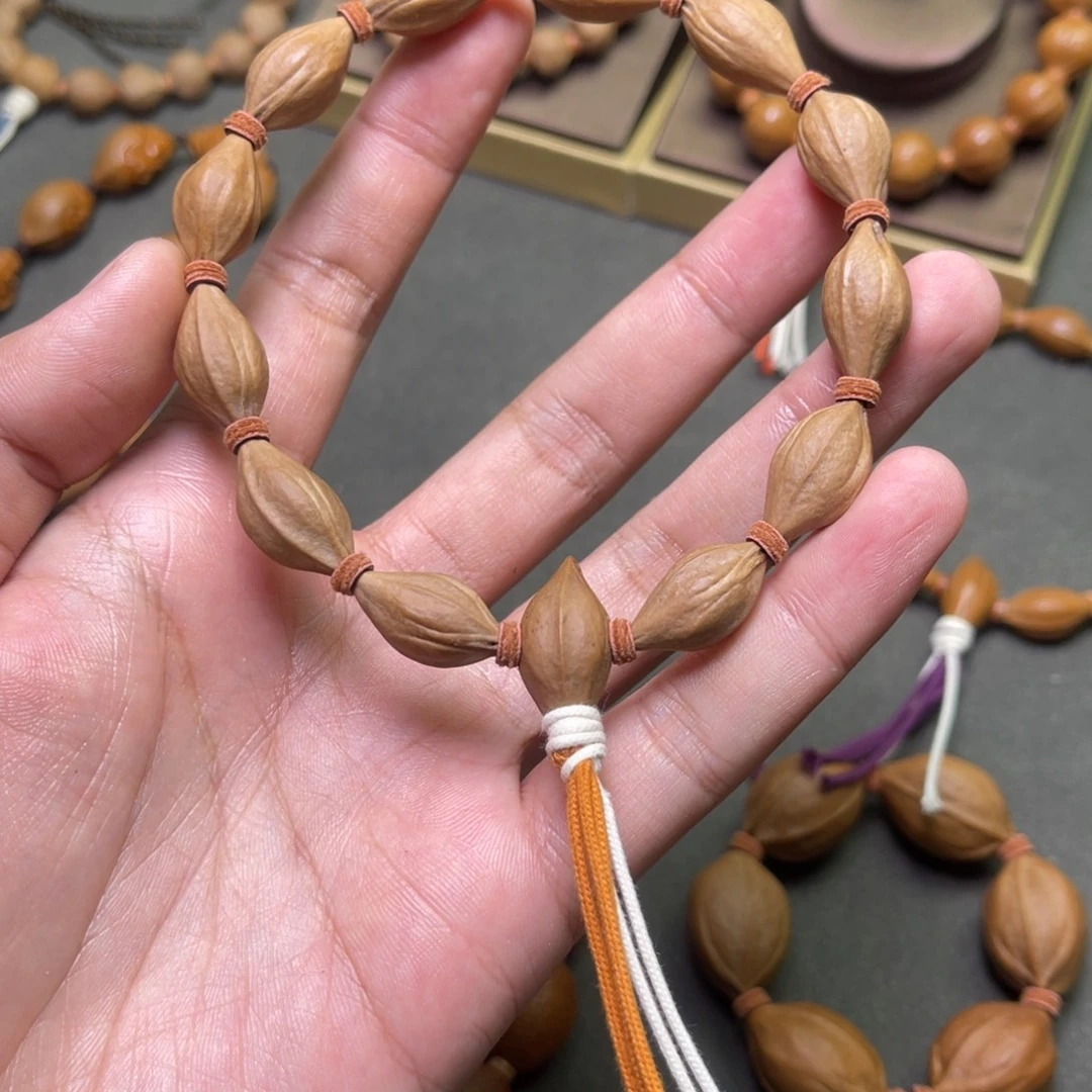 橄榄核手串/手链1.1金瓜子