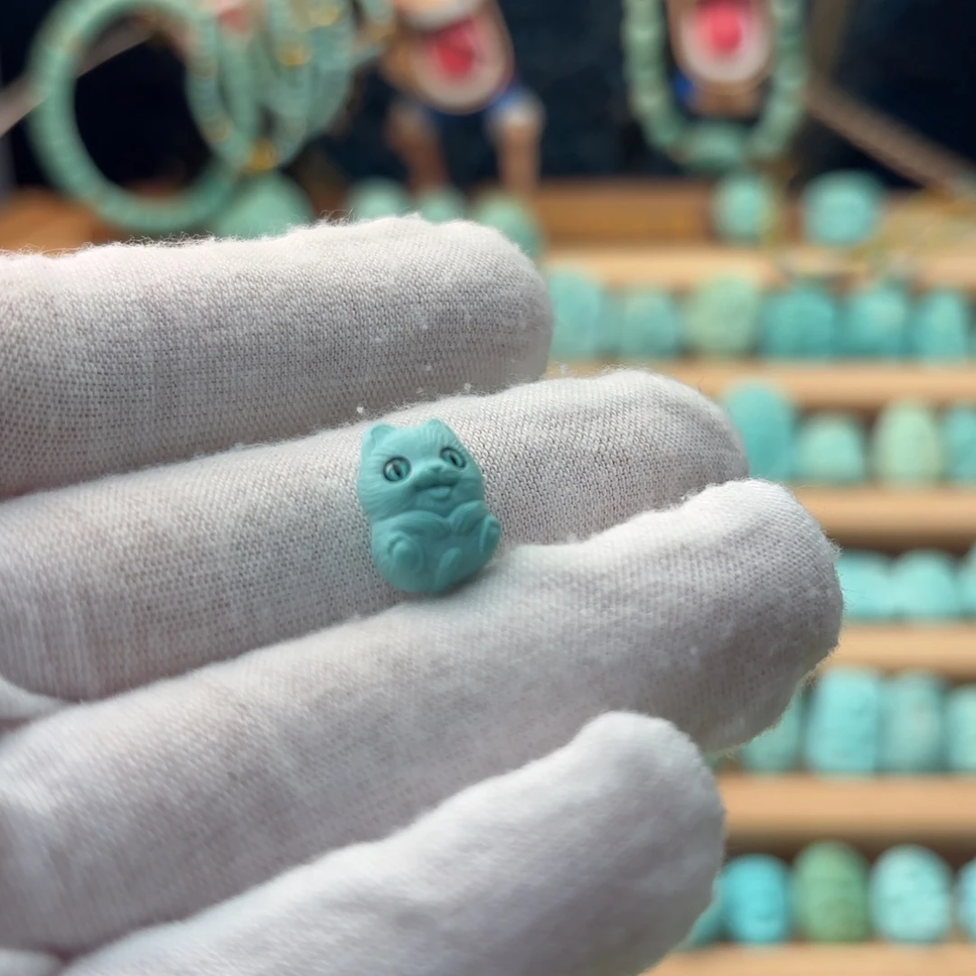 绿松石未镶嵌配饰