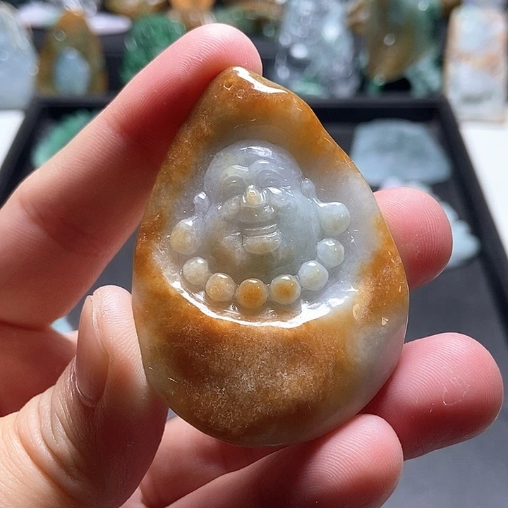 翡翠未镶嵌颈饰翡翠a货
