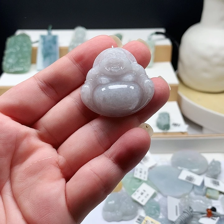 颈饰未镶嵌翡翠47佛公