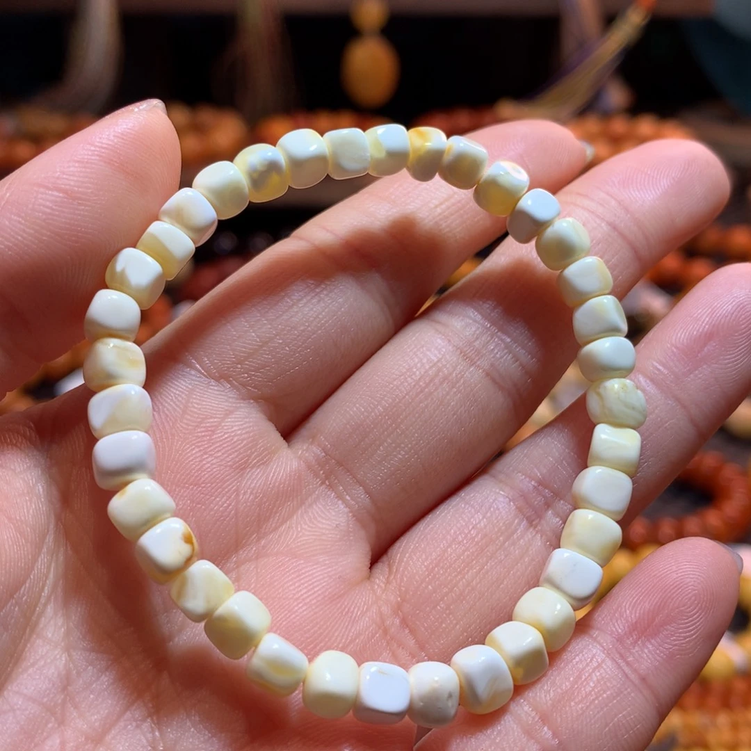 蜜蜡未镶嵌手串蜜蜡手串