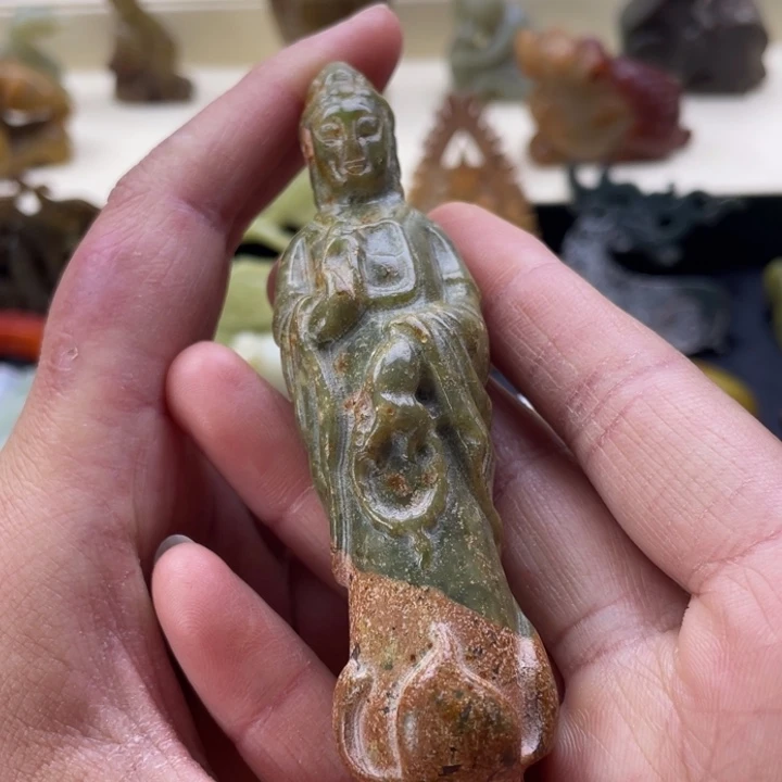 蛇纹石玉颈饰未镶嵌62